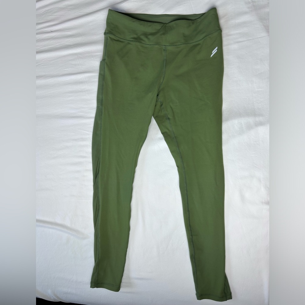 Do you even olive green leggings with pockets
